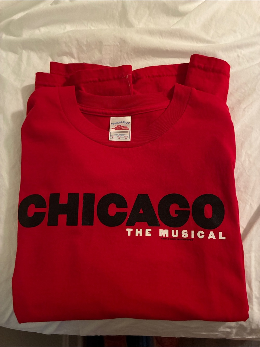 Chicago The Musical Women's Short Sleeve Tee - Red